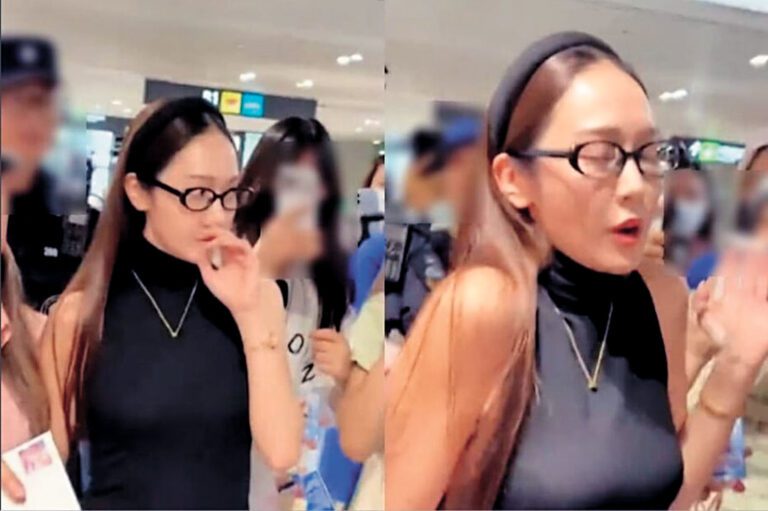 Jessica日前在上海機場對住粉絲面露掩鼻作嘔表情，一度被指嫌棄內地fans。