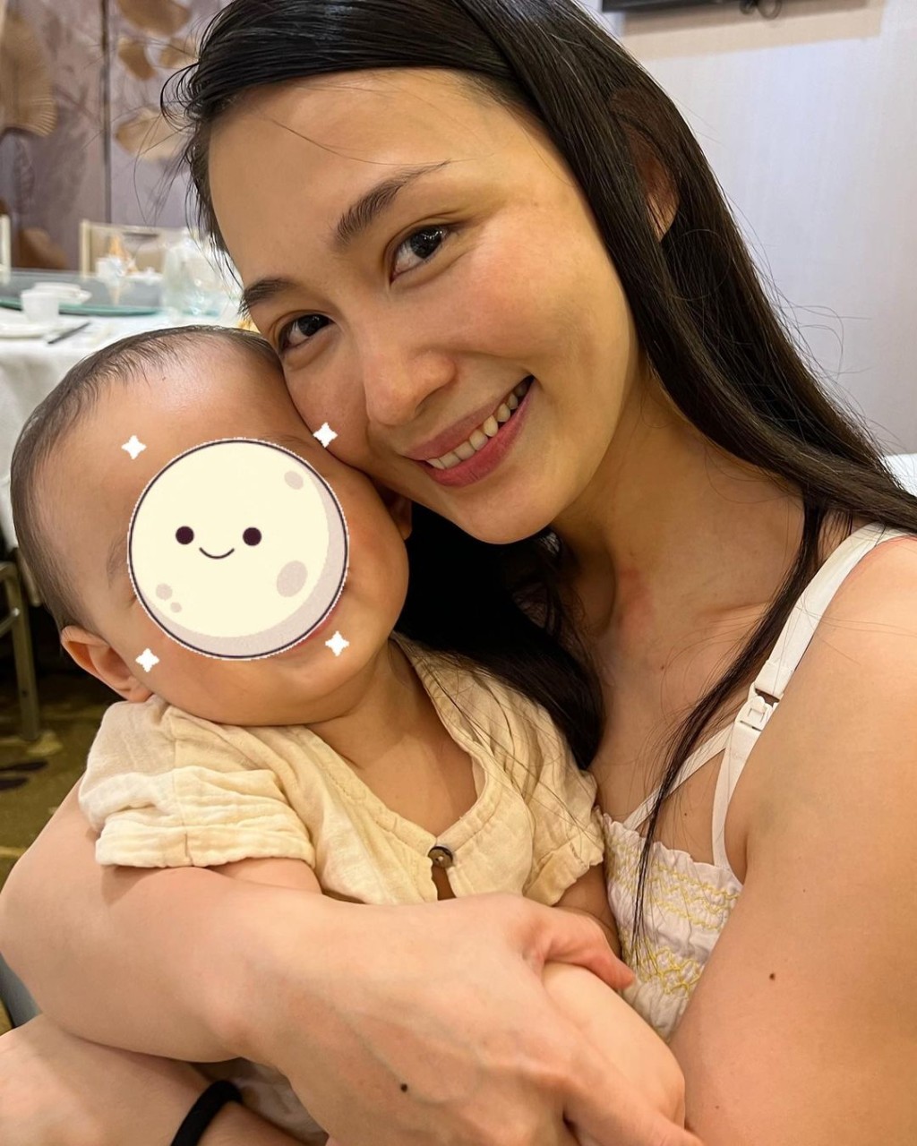 楊焉過去曾分享與兒子的合照。