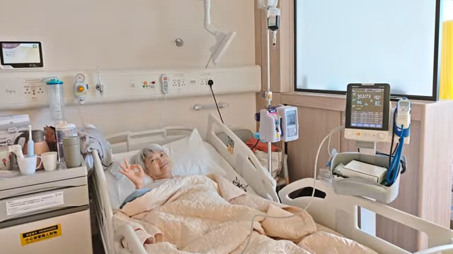 陳敏兒一度成功渡過手術難關。