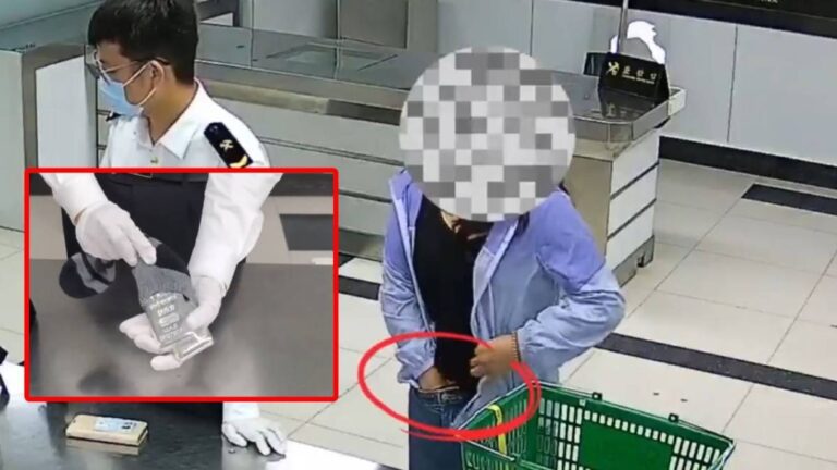羅湖口岸女子藏匿銀磚入境被截查 海關揭發其隱蔽手法