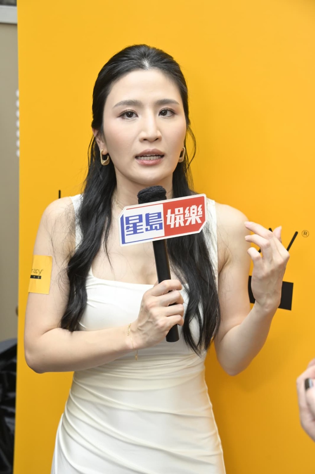 林芊妤透露上個月女兒不停生病，讓她疲憊不堪。