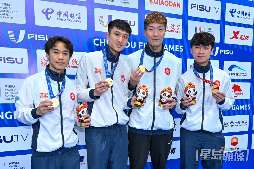 吳諾弘如今是一名全職男子花劍運動員。
