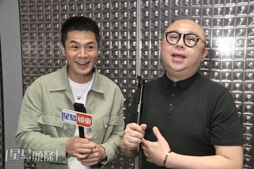 羅子溢稱讚霏霏表現大方,Bob則謙稱是太太教導有方。
