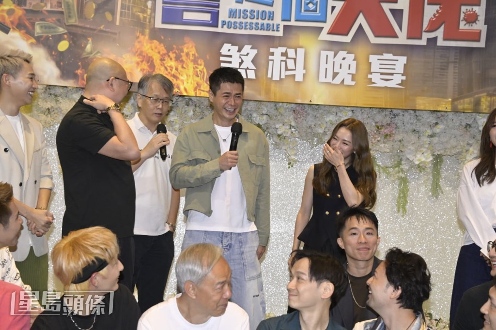 羅子溢、林盛斌(Bob)與王敏奕在劇中合作得非常愉快。