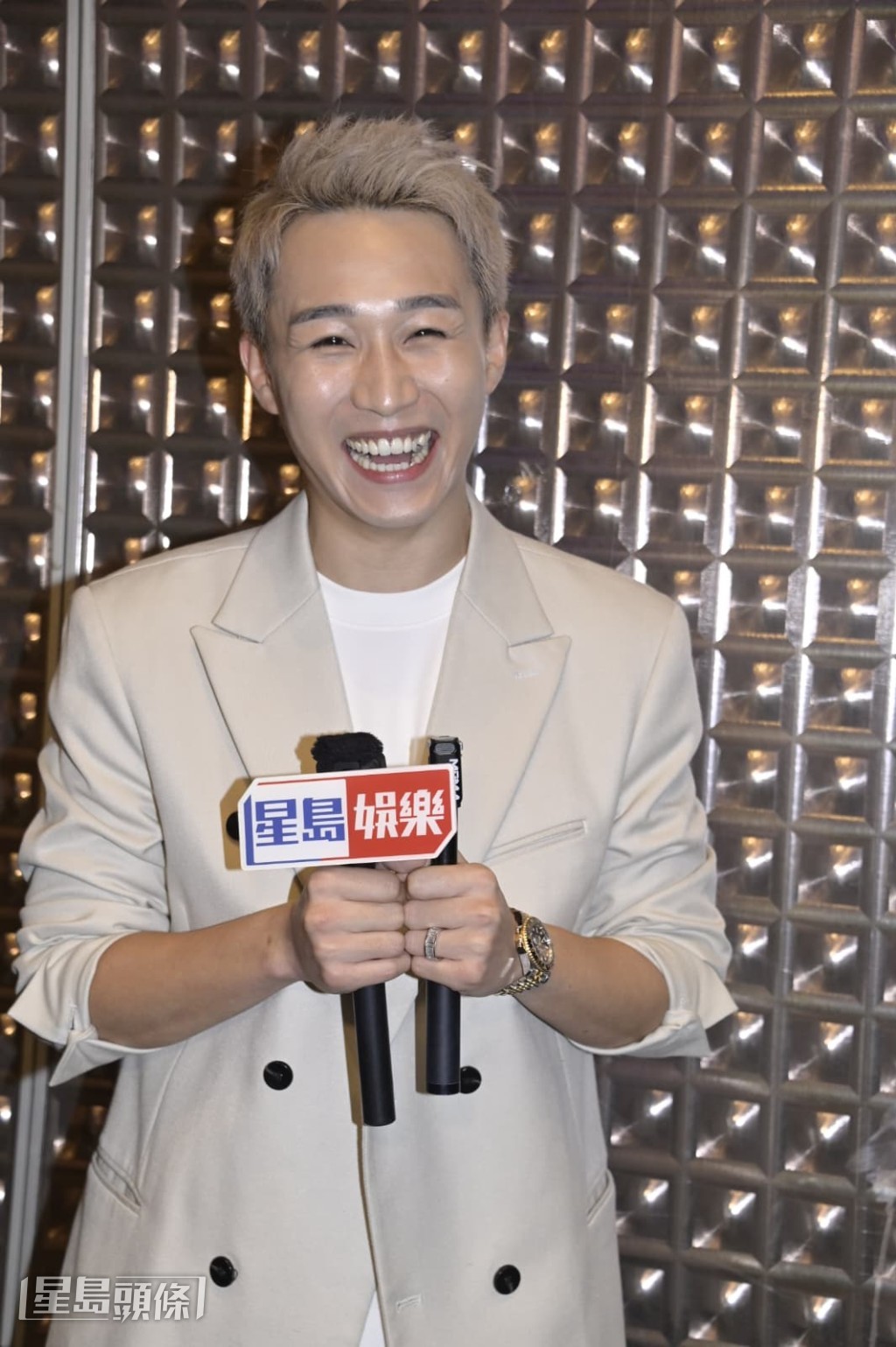容天佑上月正式在社交媒體公布升任爸爸的喜訊。