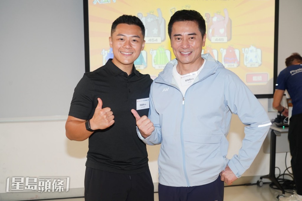 歐瑞偉在活動上公開答謝觀眾多年來的支持與愛戴。