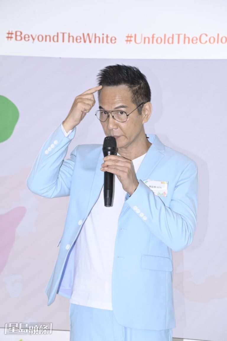 陳啟泰展出畫作分享白蝕心路 積極減磅重拾幕前工作