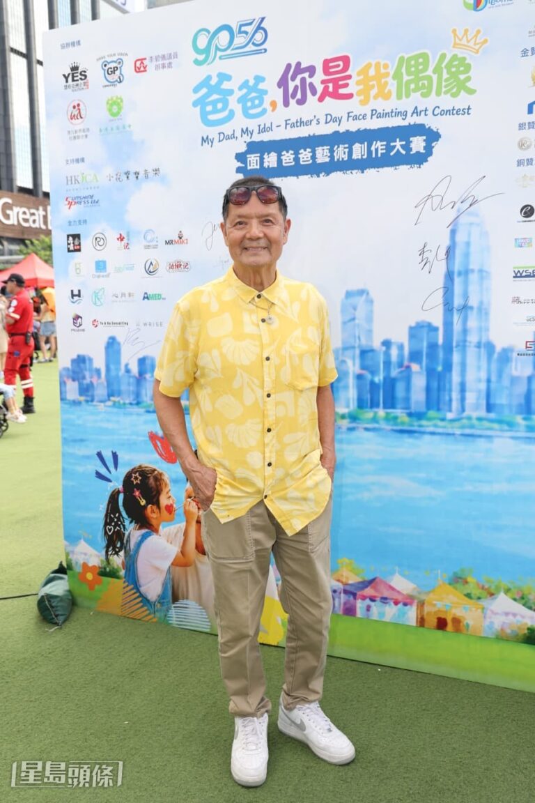 吳大強溫馨慶祝父親節　笑談兒子婚戀抱孫順其自然