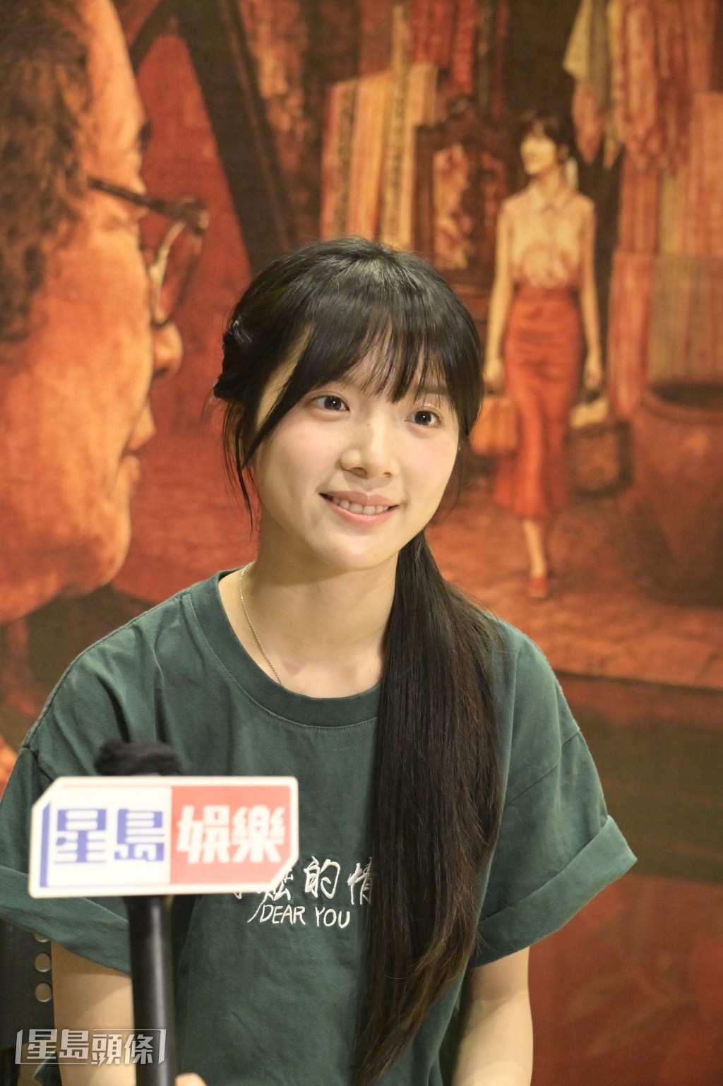 被問到會否繼續演藝發展，李思潼表示現階段順其自然，專注學習。