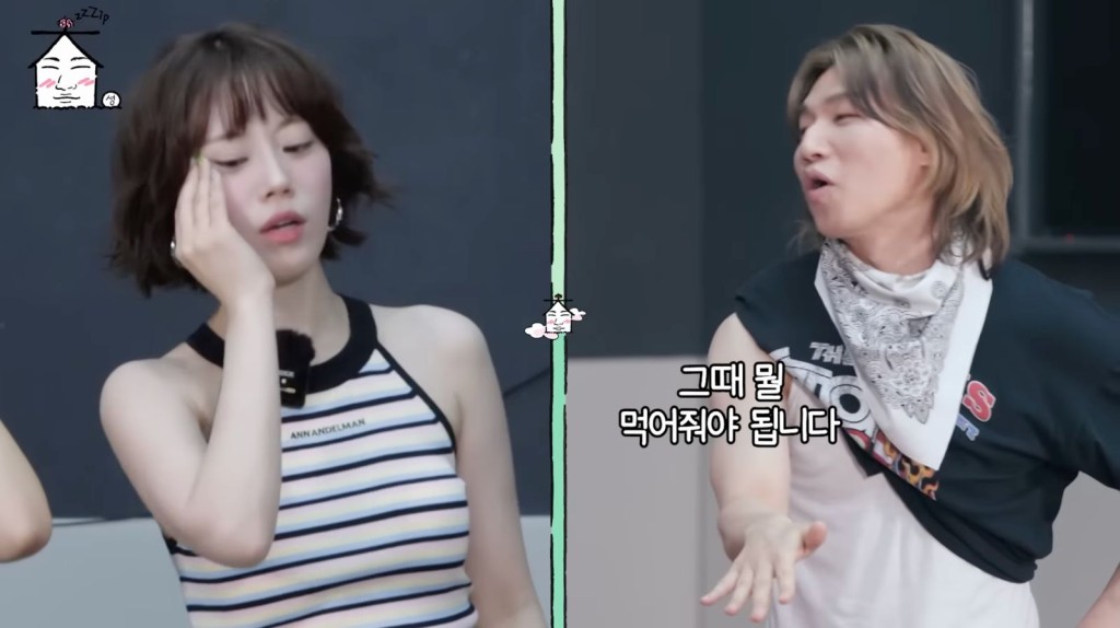 齡智曾於去年5月,與其他第二代女團成員一同擔任大聲節目的嘉賓。