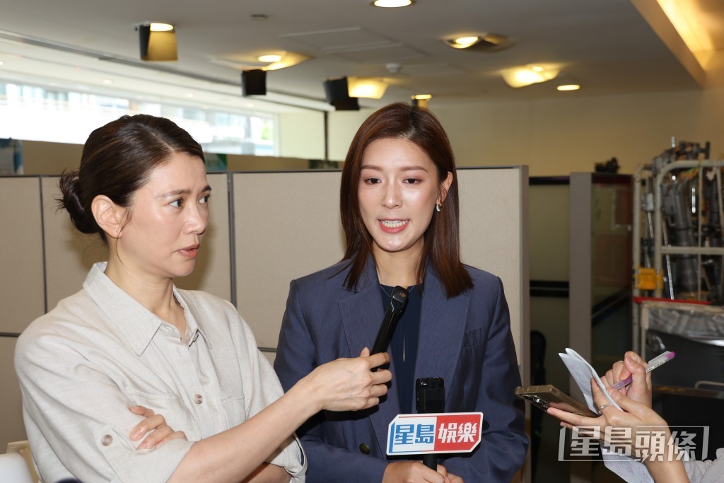 余香凝表示首次與袁詠儀合作感到非常開心。