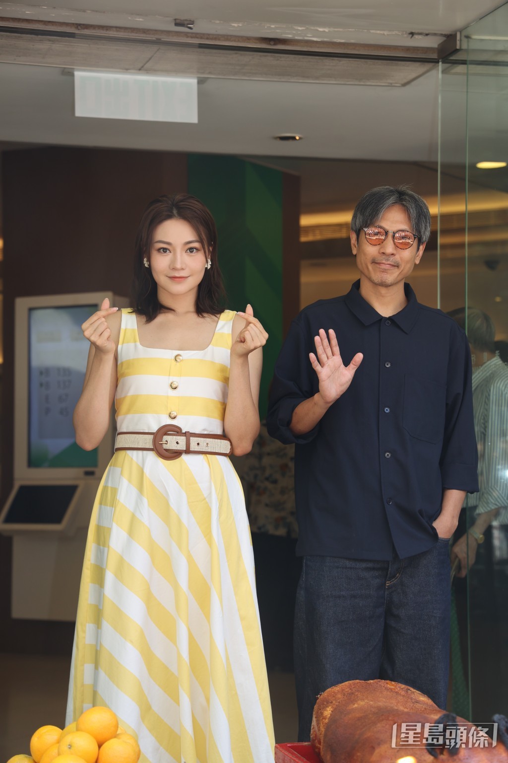 關嘉敏與陸駿光同為電影《慾望寄生》的演員。