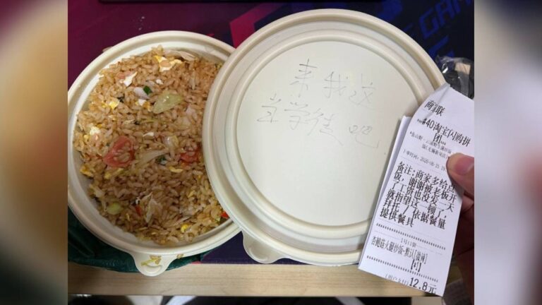 失業青年外賣備註獲暖心回應 炒飯店老闆留言邀約當學徒