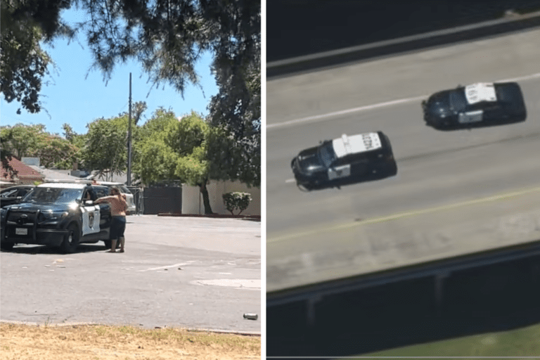 刑毀男被追捕期間跳上巡邏車逃亡 引發公路上演警車追警車40英里｜影片新聞｜細說燊語