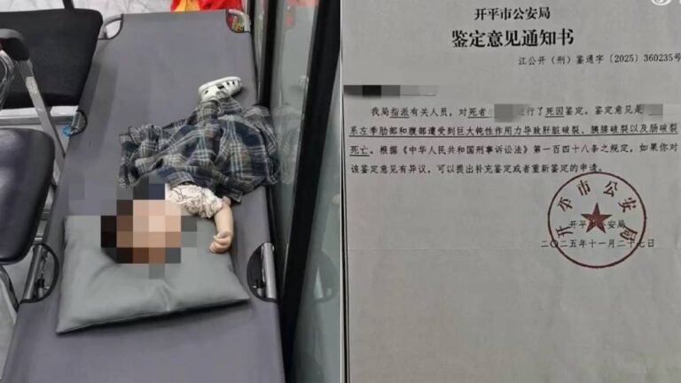 開平男童疑遭生父女友傷害致死 生父簽署諒解書引發爭議
