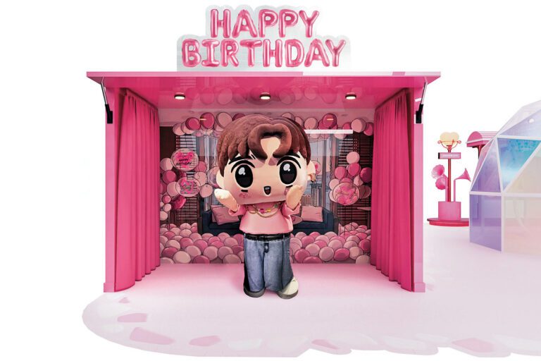 ■本月27日起，Anson Lo的生日慶祝活動啟動，現場首設2米高的Little Anson。
