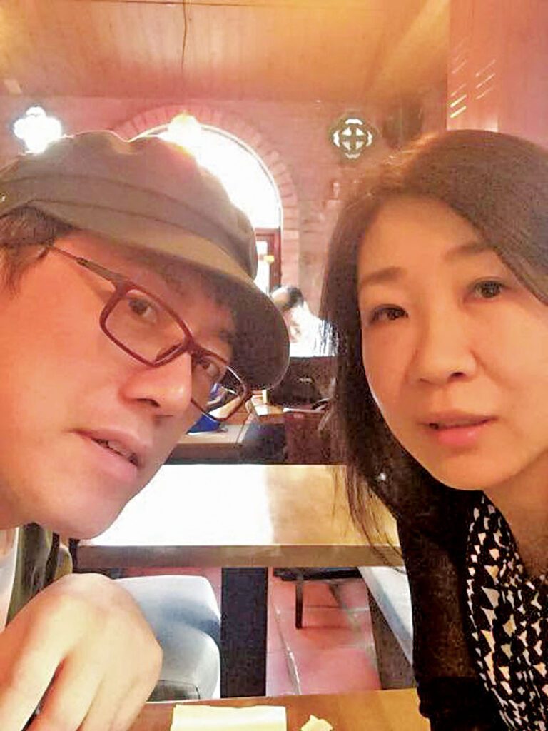 張宇與十一郎結婚多年依舊甜蜜。網上圖片