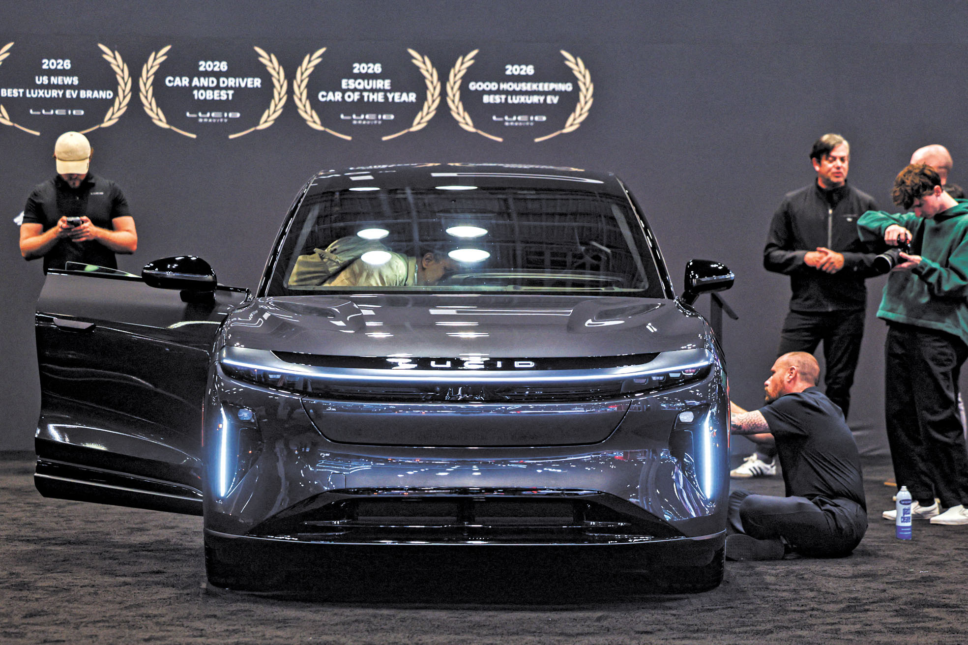 電動汽車廠商Lucid面臨的市場環境越來越嚴峻。資料圖片