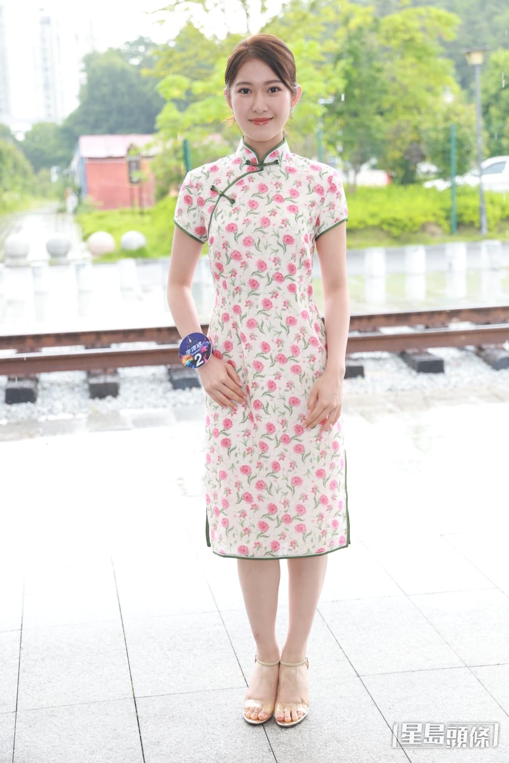 2號李澤欣分享首次穿着旗袍的體驗。