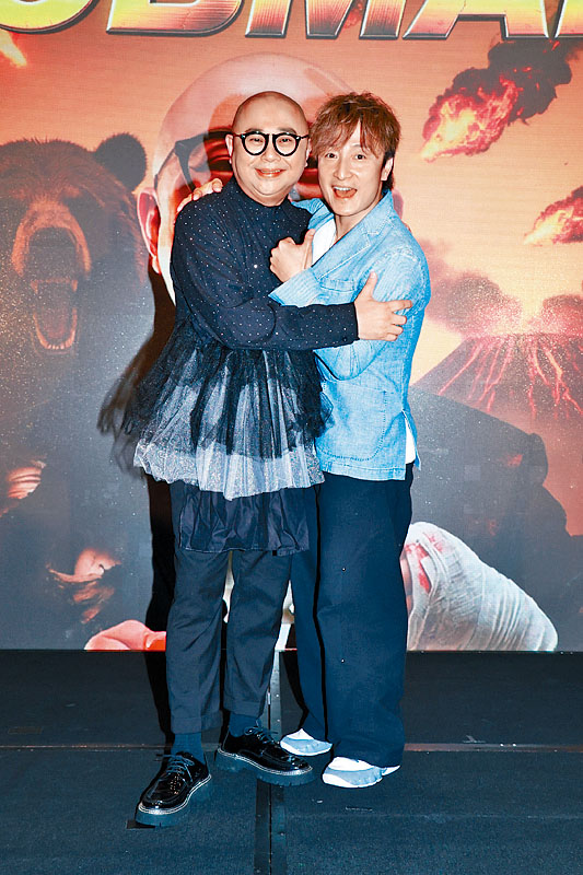 Bob第3次開巡演，昨日小方現身記者會力撐。