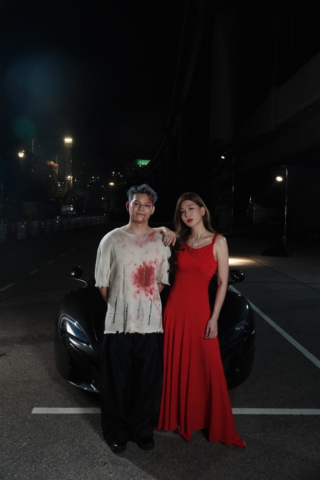 吳保錡邀請到女神李彩華合作，一圓心願。