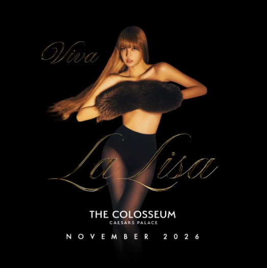 Lisa的事業版圖再拓展，將於11月進駐拉斯維加斯凱撒皇宮酒店進行演出。
