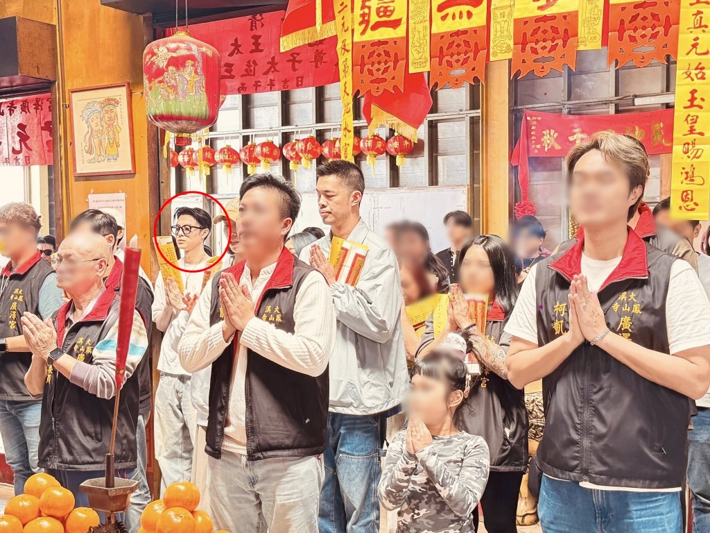 神隱一段時間後,王子近年曾現身廟宇的團拜活動。(大溪鳳山寺廣澤宮FB)