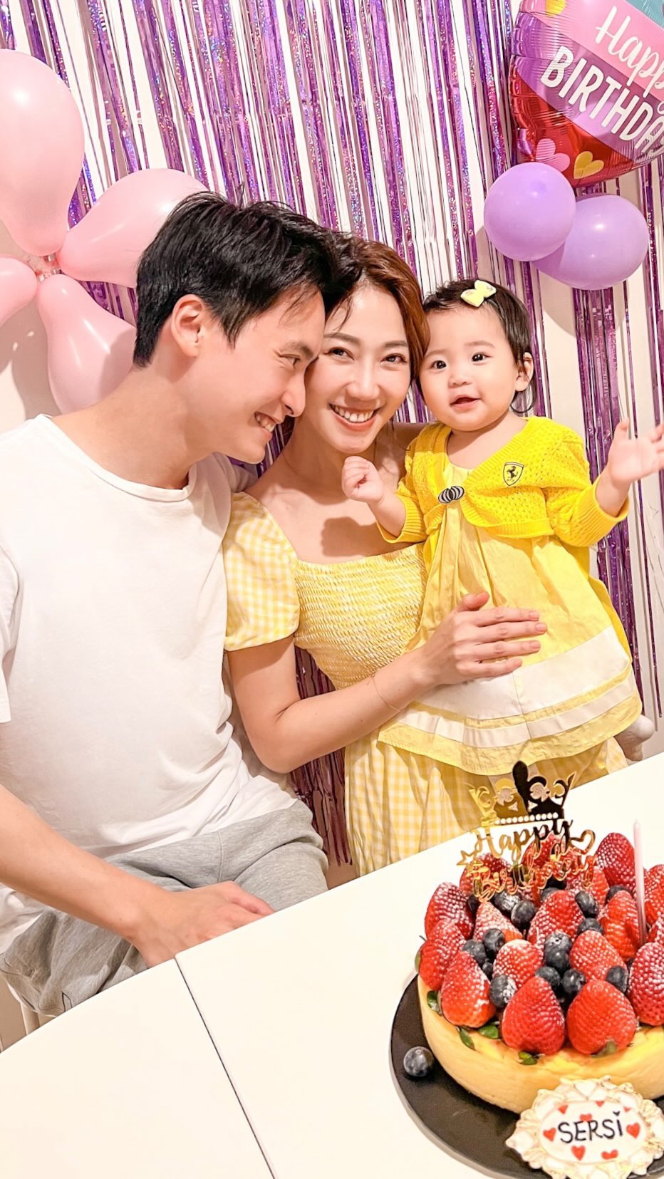 蔡明思的大女於2022年出生。