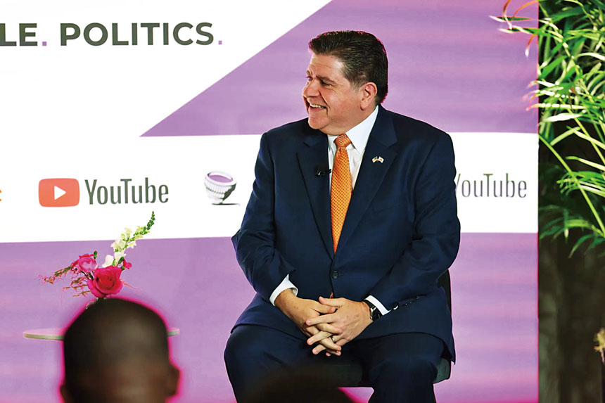 伊州州長普瑞茲克（JB Pritzker）有意問鼎2028年美國總統寶座。