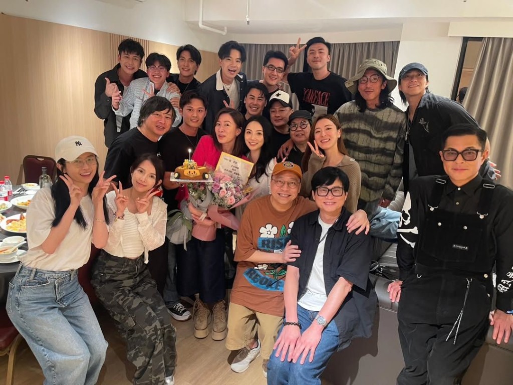 古天樂亦有出席生日聚會。
