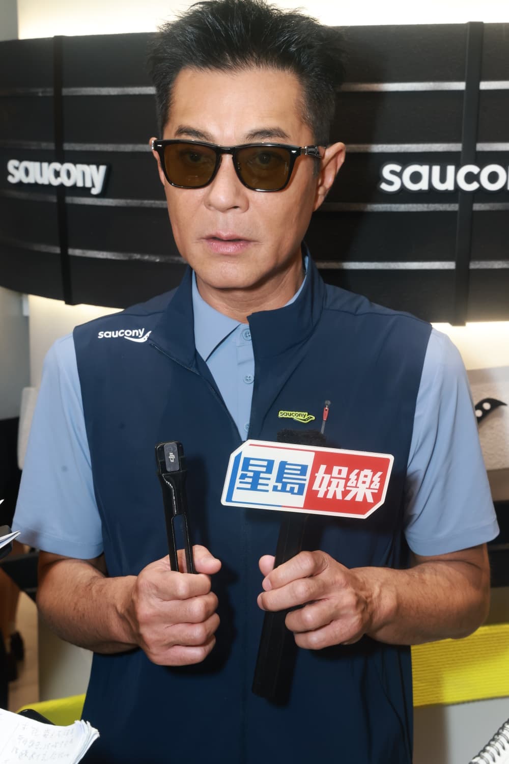他表示知道演藝人協會已就施可瑩的事宜，聯絡過對方的男友。