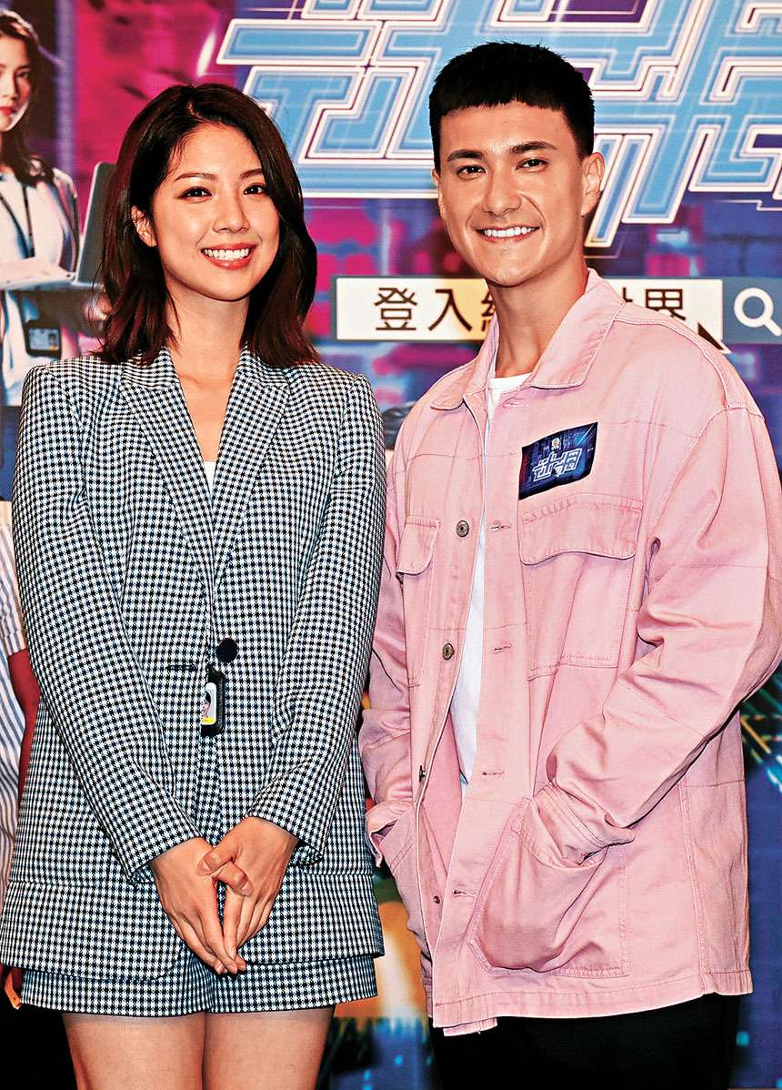 朱敏瀚日前數度回應單身,和陳曉華「降呢」為同事。