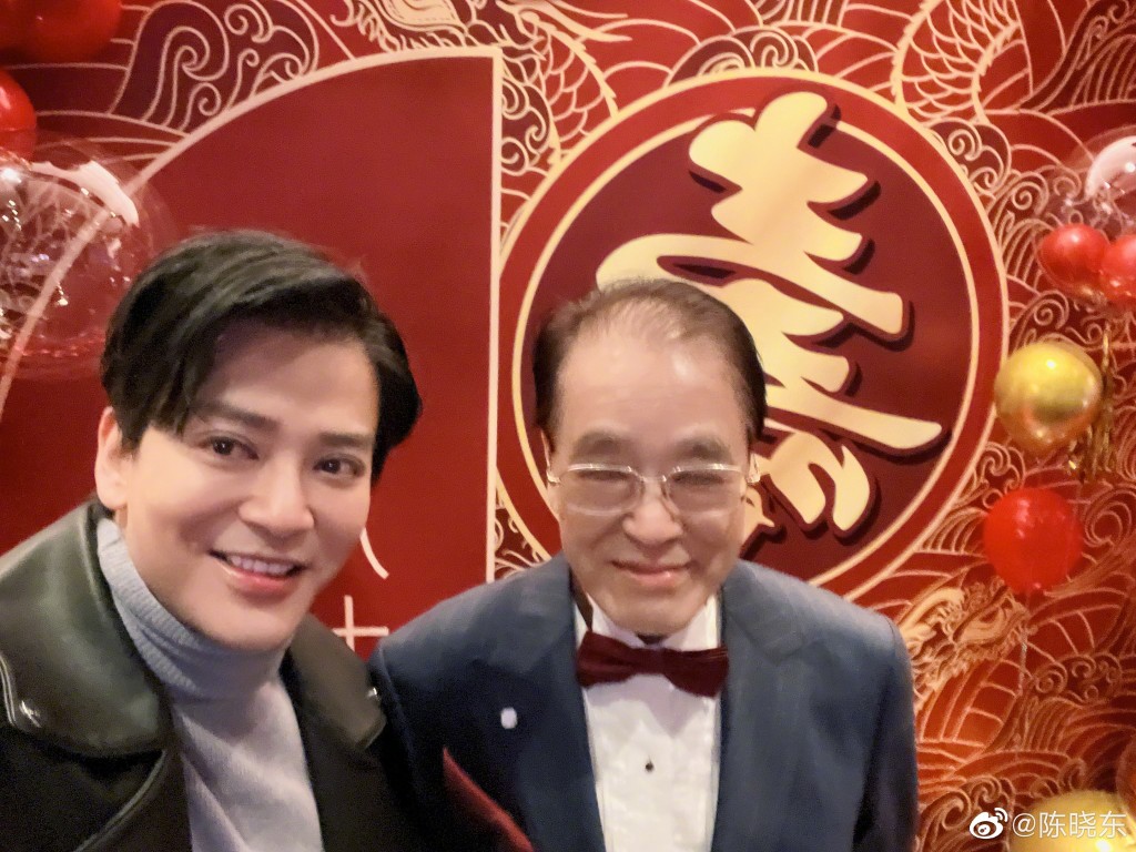 陳曉東當時被指臉部不自然。