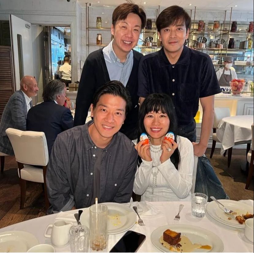 陳曉東早前曾返港,並約了黎諾懿、七師傅、鄭紹康等人吃飯。