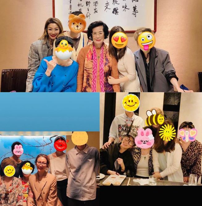 鄭秀文的母親在2024年曾出入醫院。