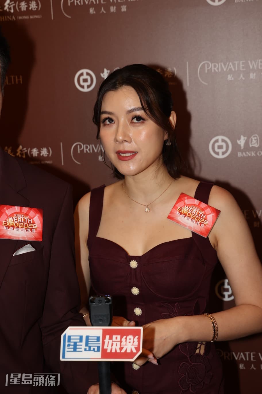 Aimee指長子開始愛看外國警匪動作片，遲些便可以看爸爸的警匪片了。