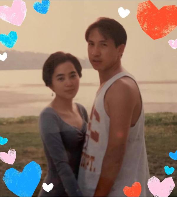 張堅庭與太太楊諾思結婚已超過30年。