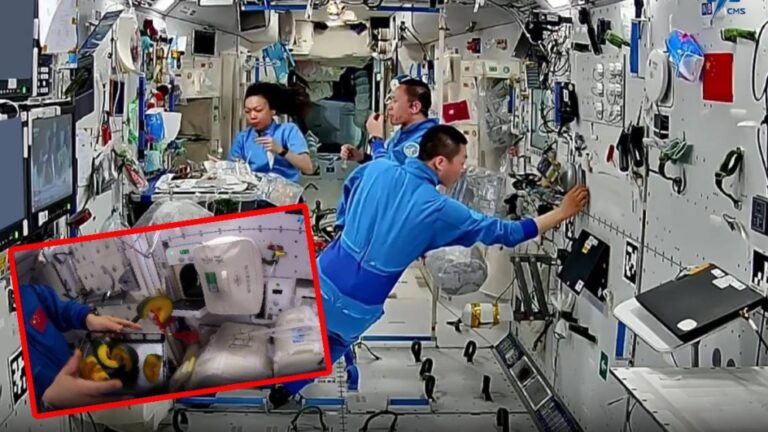 神舟二十三號｜港產太空人黎家盈駐站滿月 與乘組共享太空烤南瓜