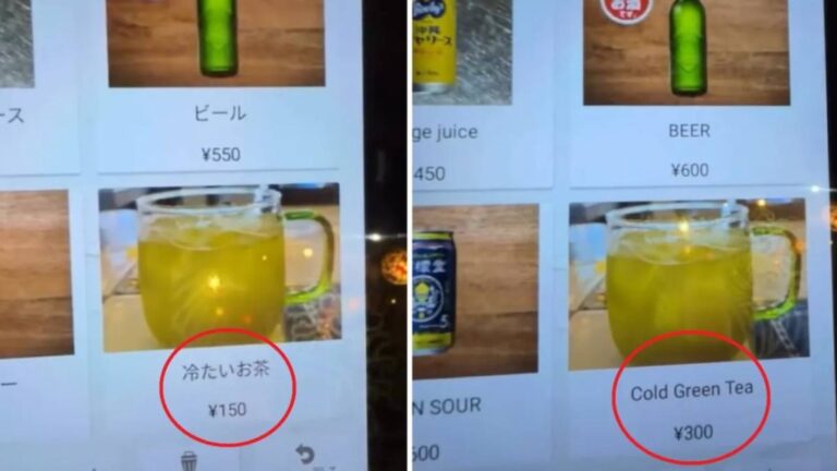 沖繩拉麵店點餐機現語言定價差異 中文菜單價格較高引關注