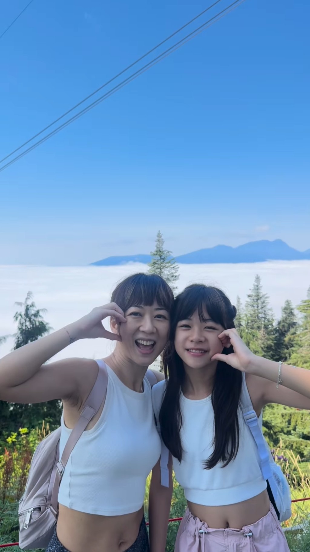 容羨媛曾在IG分享影片，曝光到埗後的近況。