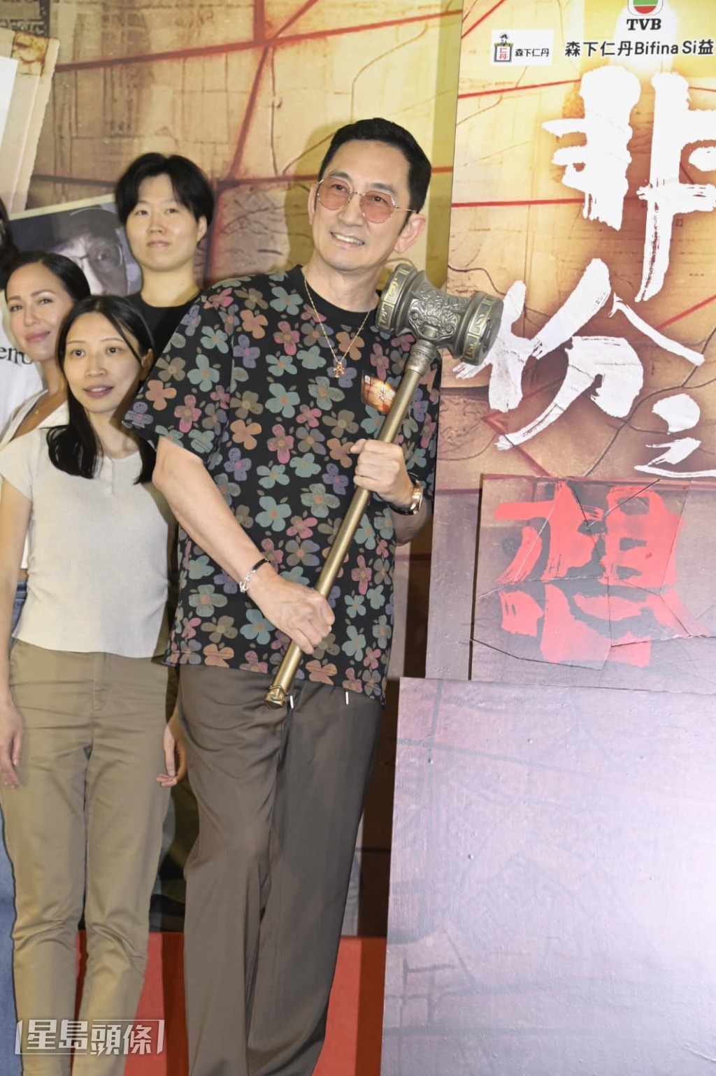 吳啟華透露,最近售出肖像權用以拍攝AI電影。