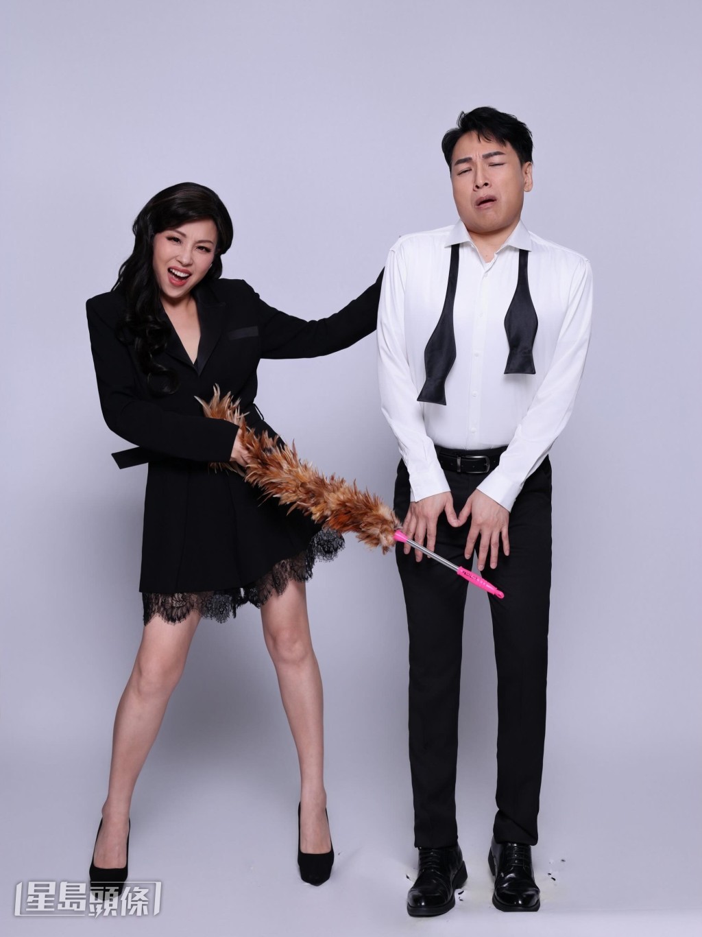 蝦頭與Gary哥哥在劇中上演一段「愛又要唔妥、唔妥又要愛」的搞笑愛情故事。