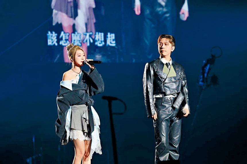■Edan與台灣創作歌手陳華攜手演繹《你沒等我去的舊金山》。