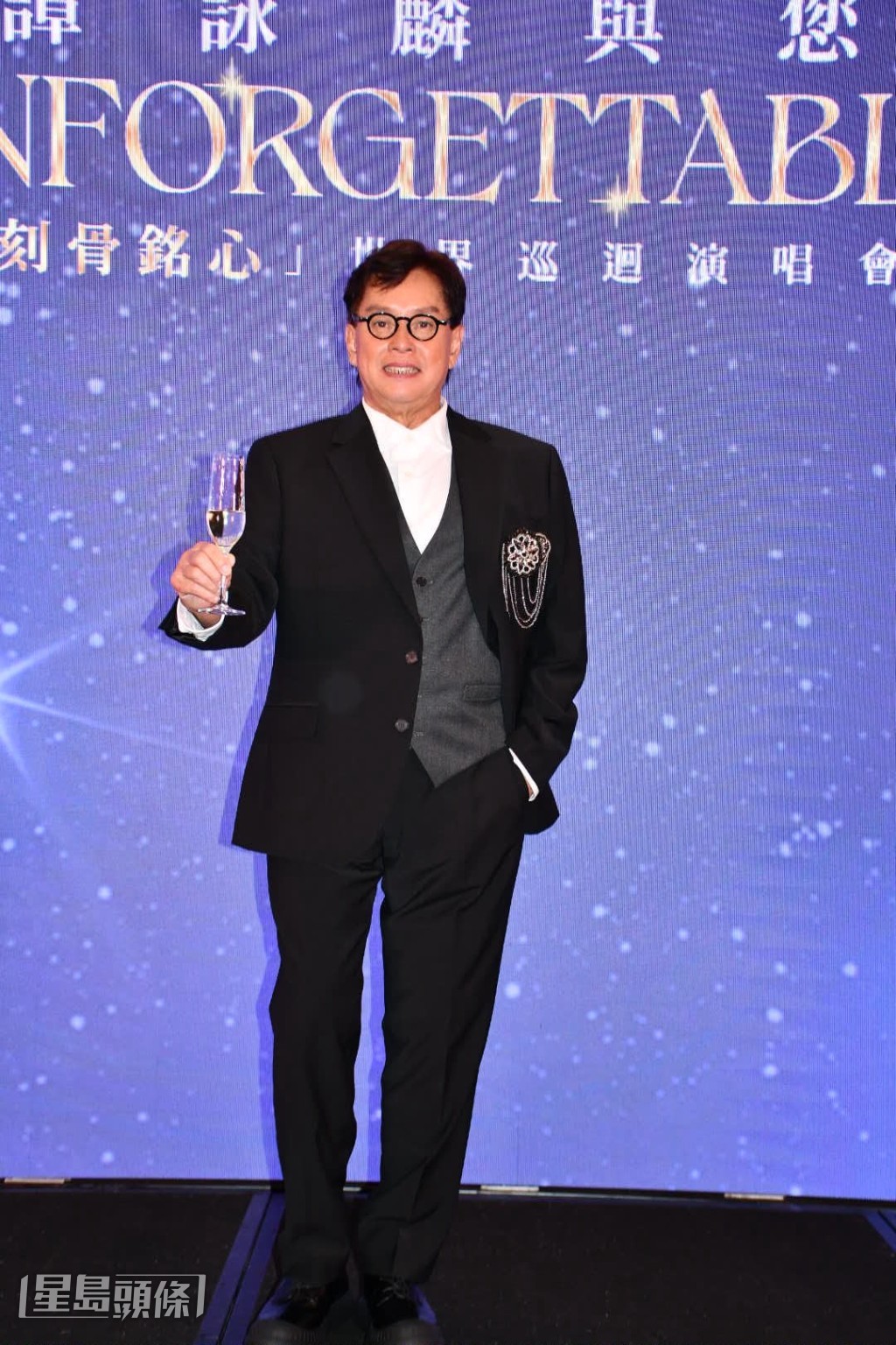 談及未來會否在啟德辦演唱會，譚詠麟表示要考慮場地配套。