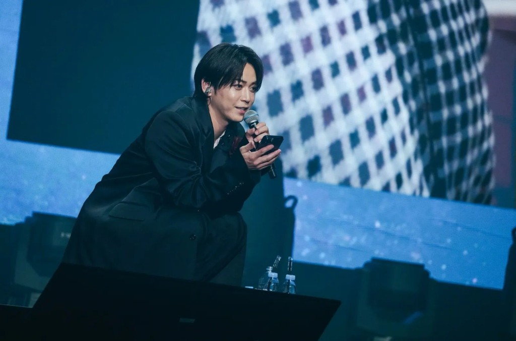 龜梨和也於上周六在高雄完成了巡迴演唱會行程。