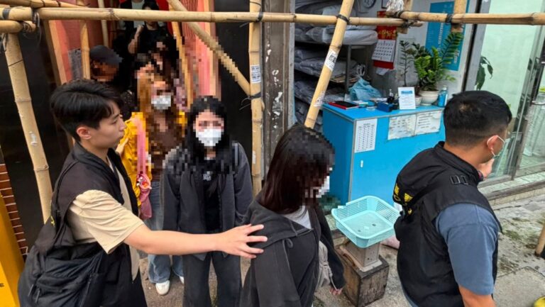 深水埗警區連日掃黃拘八人 兩名女子已提堂