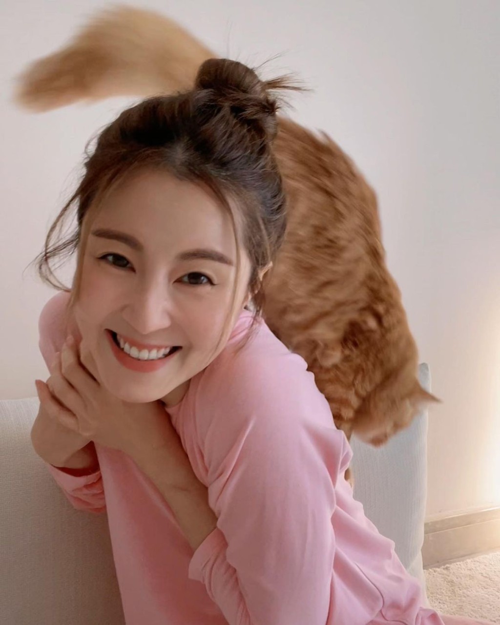近年傅穎女大十八變,而且越變越靚女。