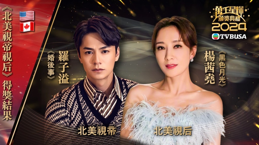 羅子溢與楊茜堯這對夫妻檔,去年奪得北美TVB的「視帝」與「視后」獎項。