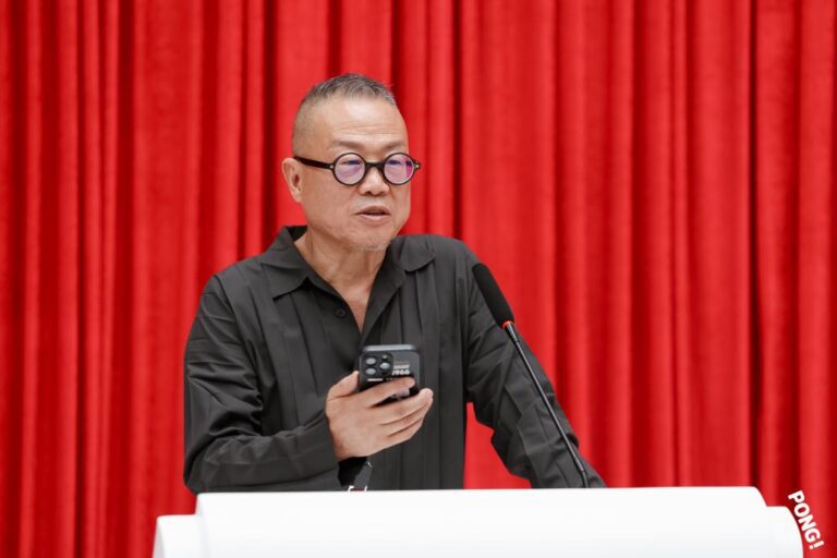 張達利深圳藝術展 用「PONG!」與紅色解構斜槓創作