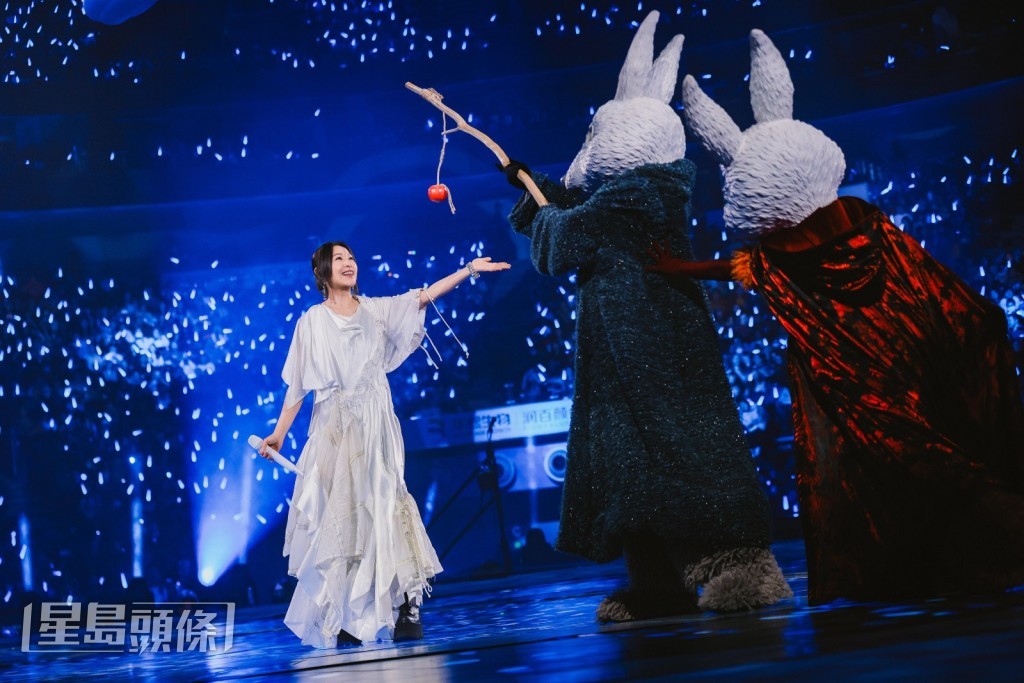 距離上次高雄演出已隔3年，她始終記得歌迷的熱情。